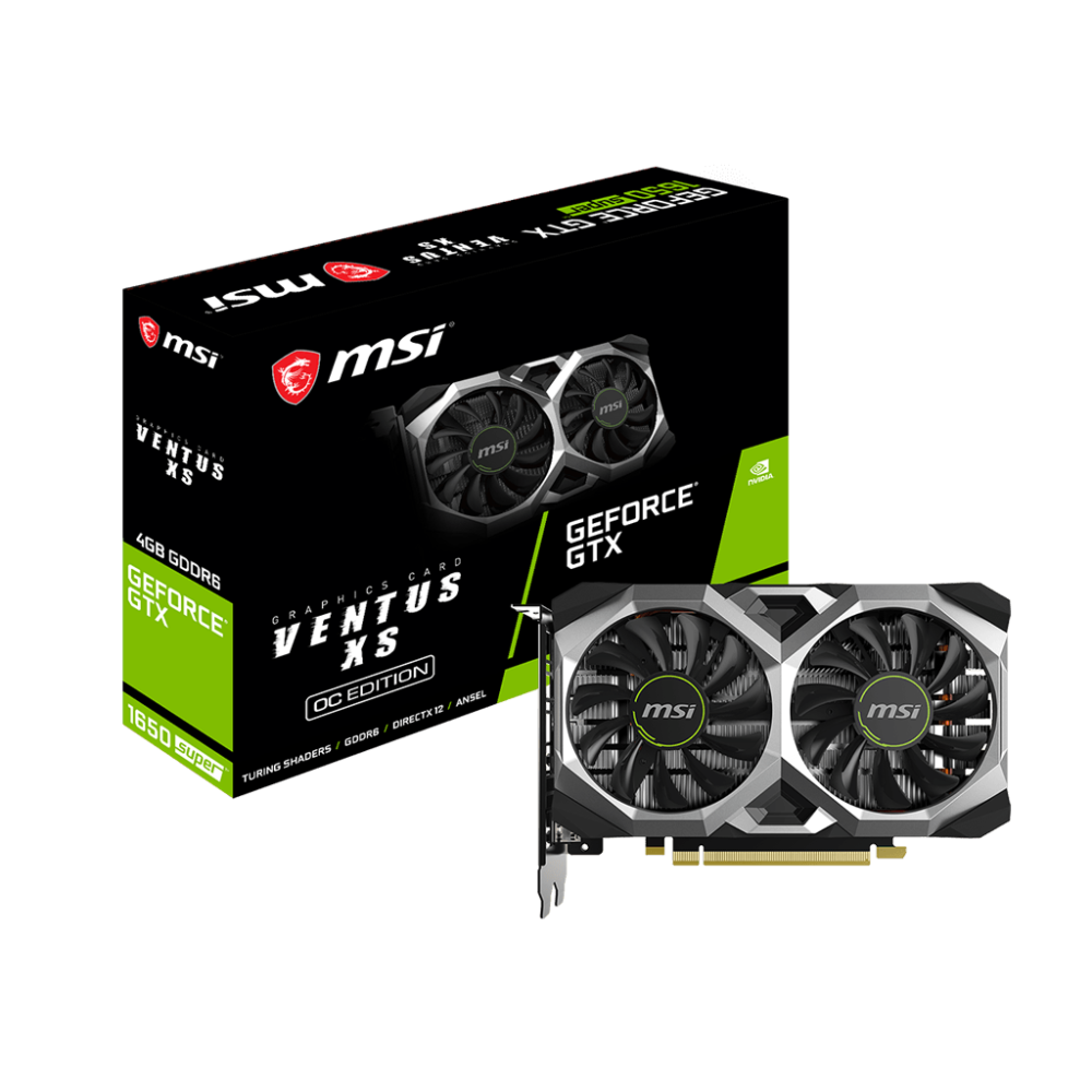 VGA MSI GTX 1650 Super VENTUS XS OC 4GB