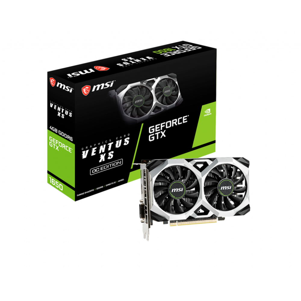 MSI GeForce GTX 1650 VENTUS XS 4G OC