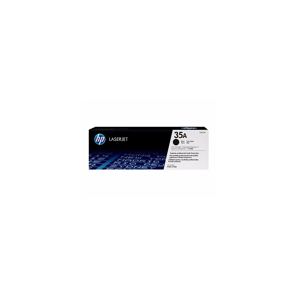 ORIG HP TONER LASERJET P1005/P1006 CB435A BLACK
