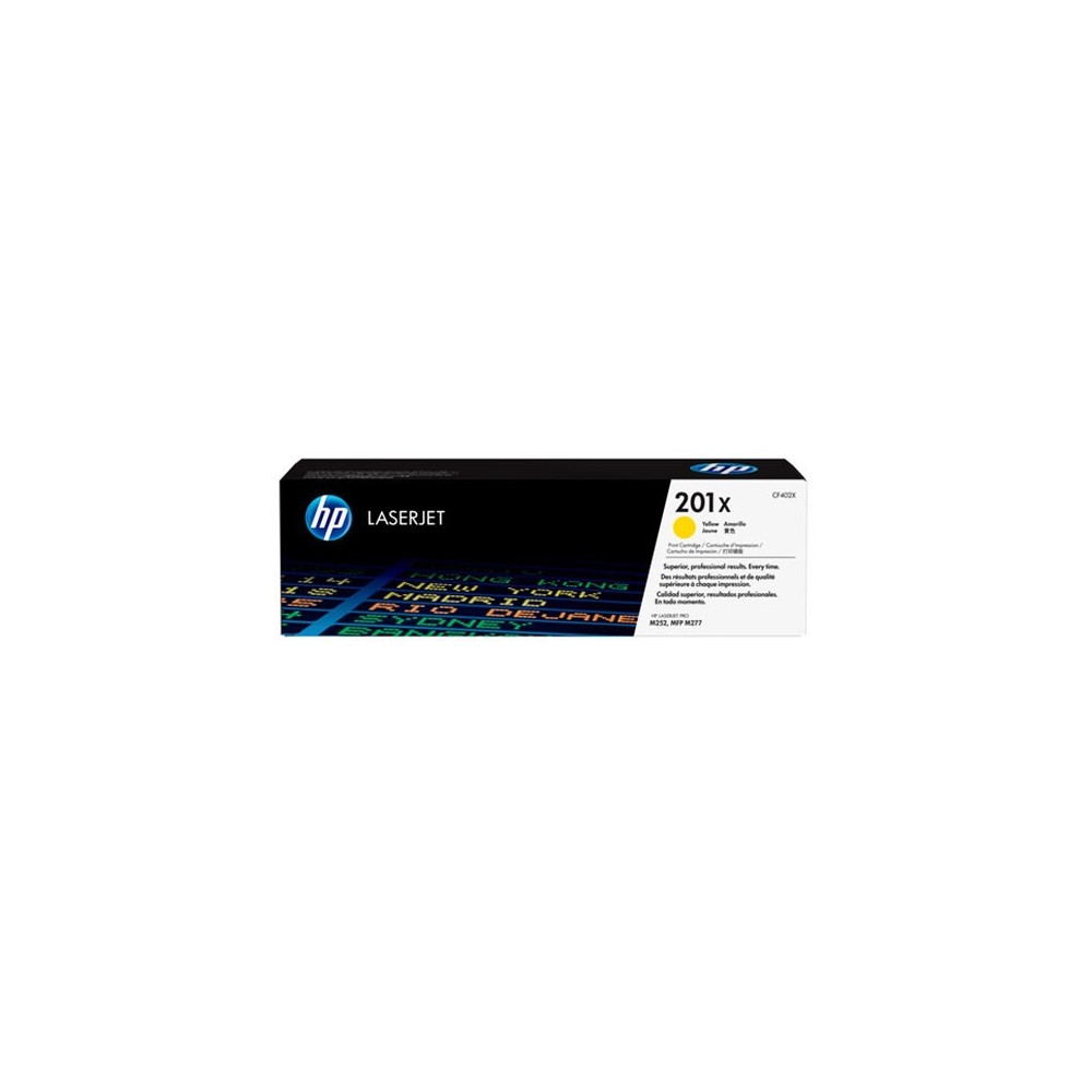 HP ORIGINAL TONER LASERJET 201X CF402X YELLOW