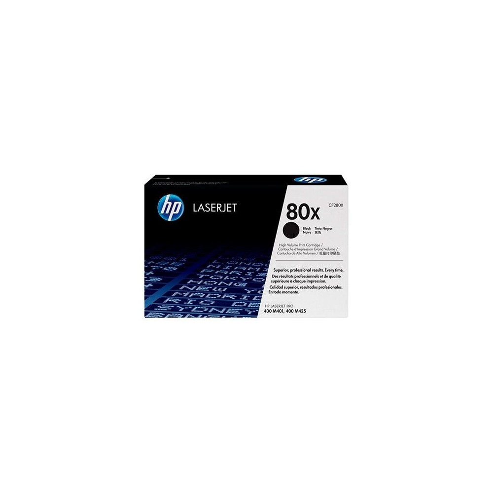 ORIG HP TONER LASERJET 80X CF280X BLACK