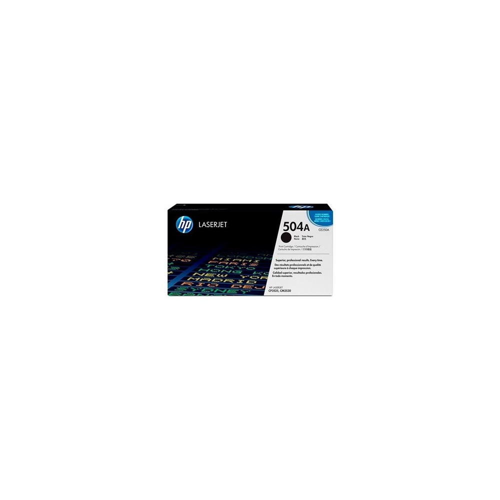 ORIG HP TONER LASERJET 504A CE250A BLACK